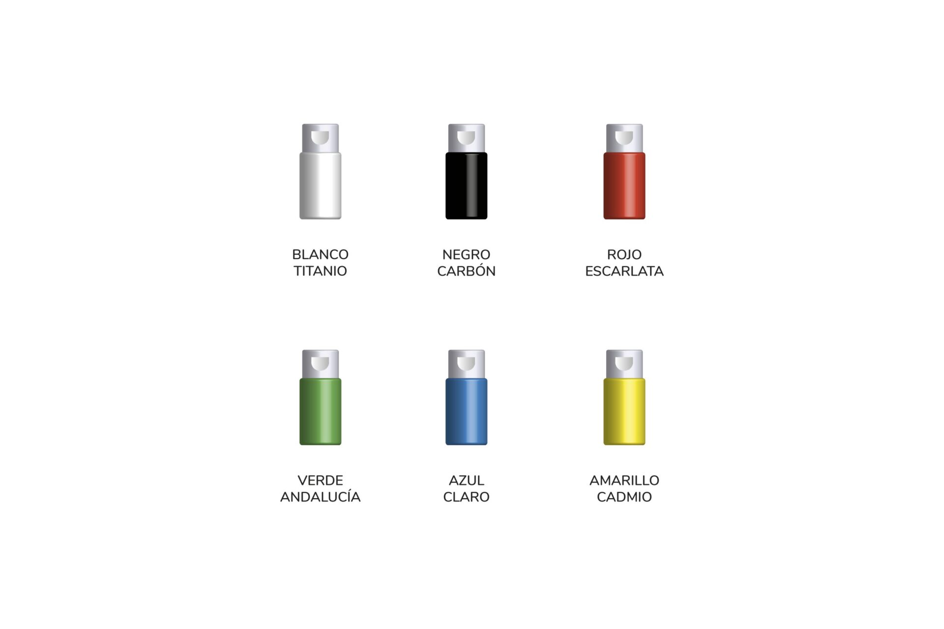 PINTURA TEXTIL LAVABLE - SET 6 COLORES 100ML - NAZCA COLORS