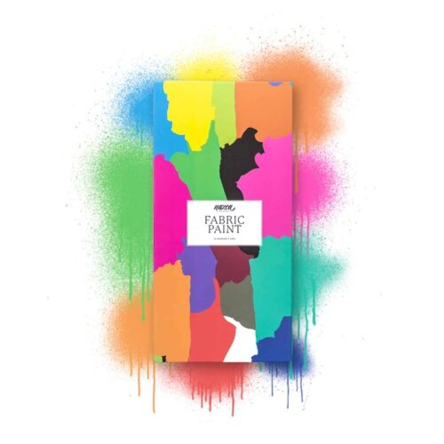 Set de 16 colores de pintura para tela