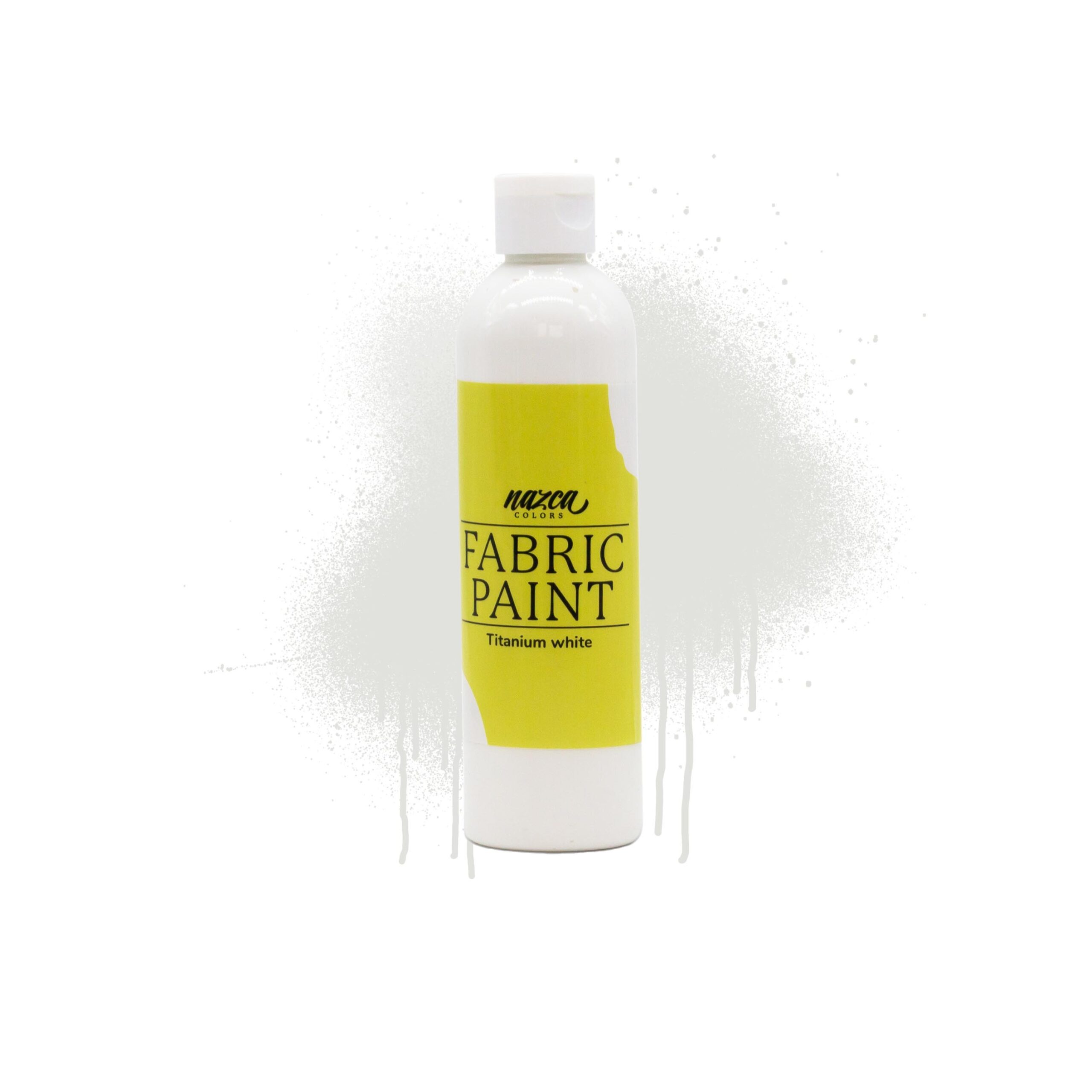 white fabric paint large 250ml can