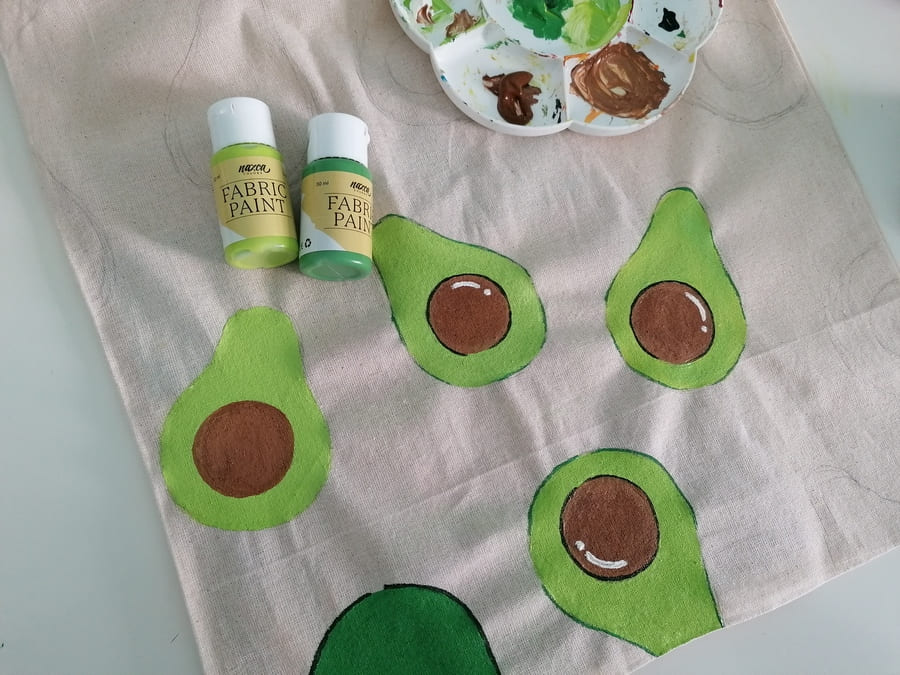 tote bag de aguacates