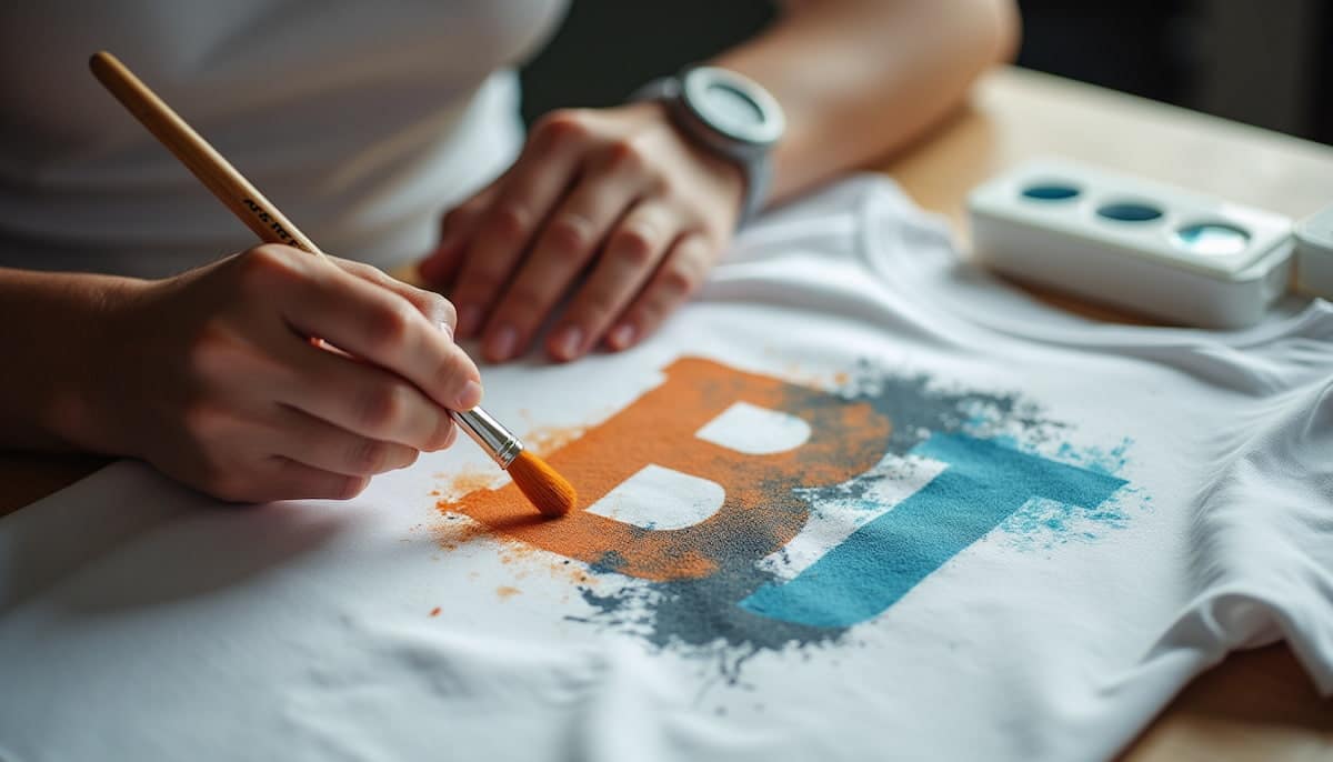 Cómo pintar letras en tela
